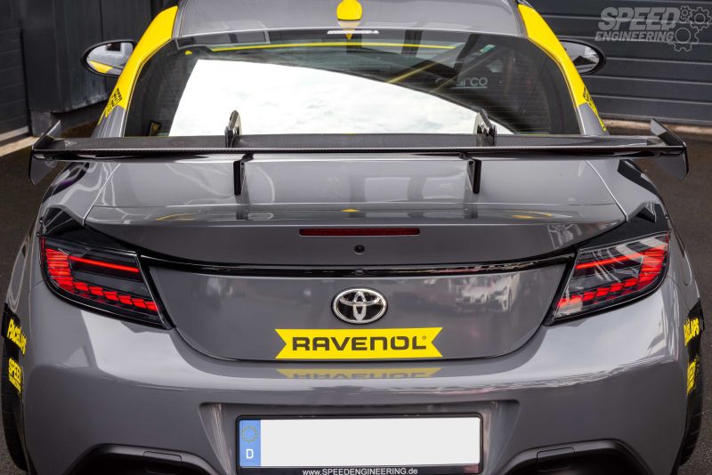 Big Wing Swan Neck Heckflügel passend für Toyota GR86/Subaru BRZ 2 mit Teilegutachten