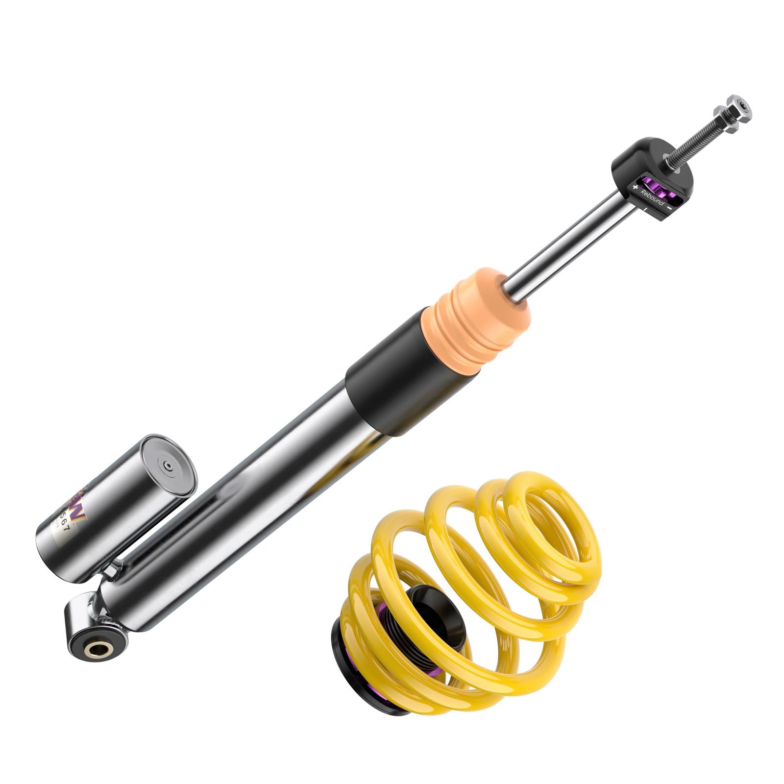 KW coilover kit V3 Clubsport including support bearing for BMW M3 E46