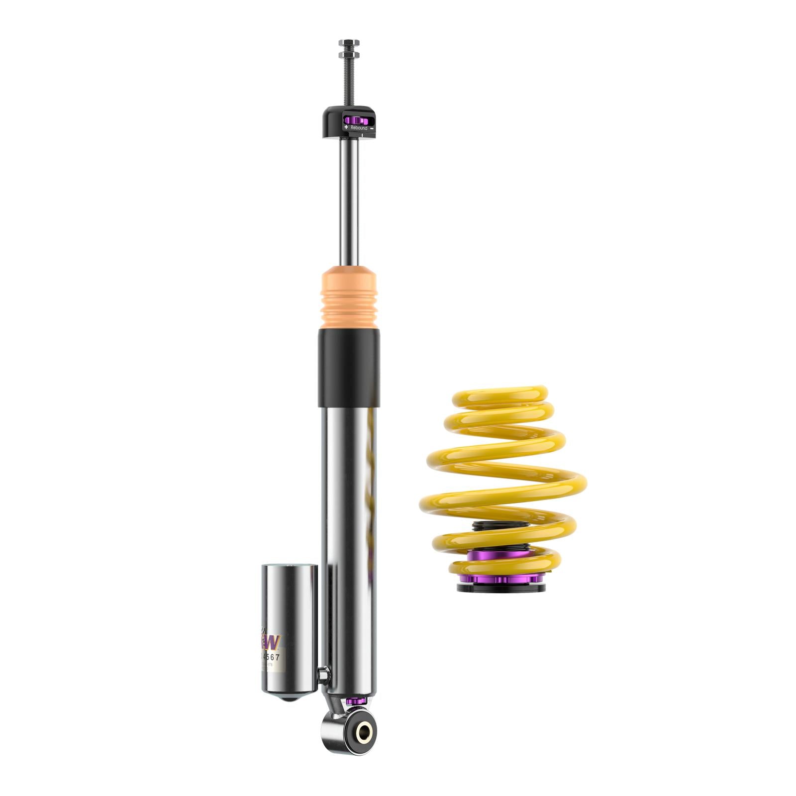 KW coilover kit V3 Clubsport including support bearing for BMW M3 E46