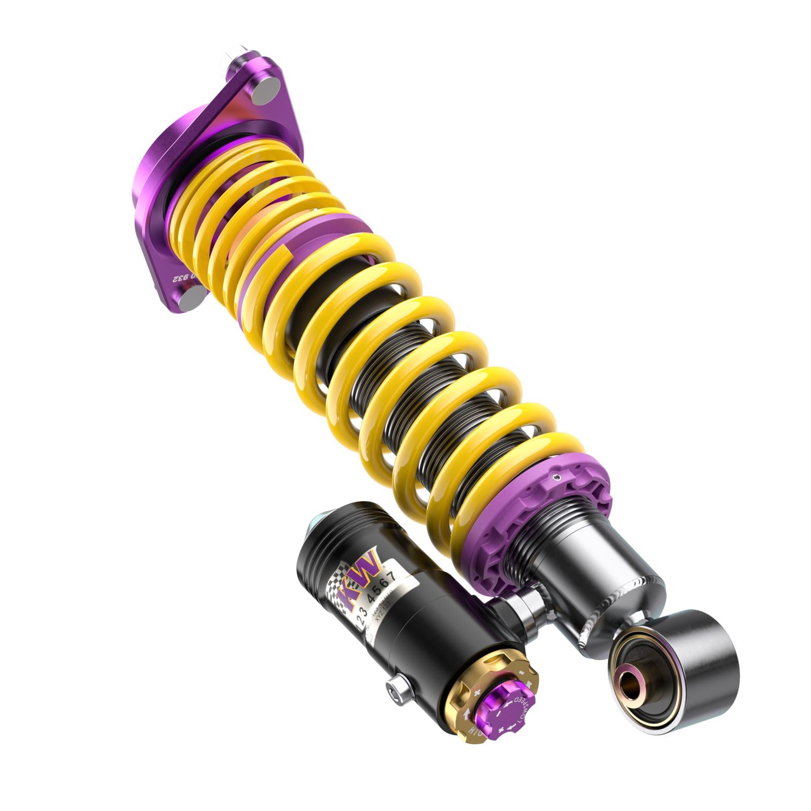 KW coilover kit V4 Clubsport including support bearings for Toyota GR86 / Subaru BRZ