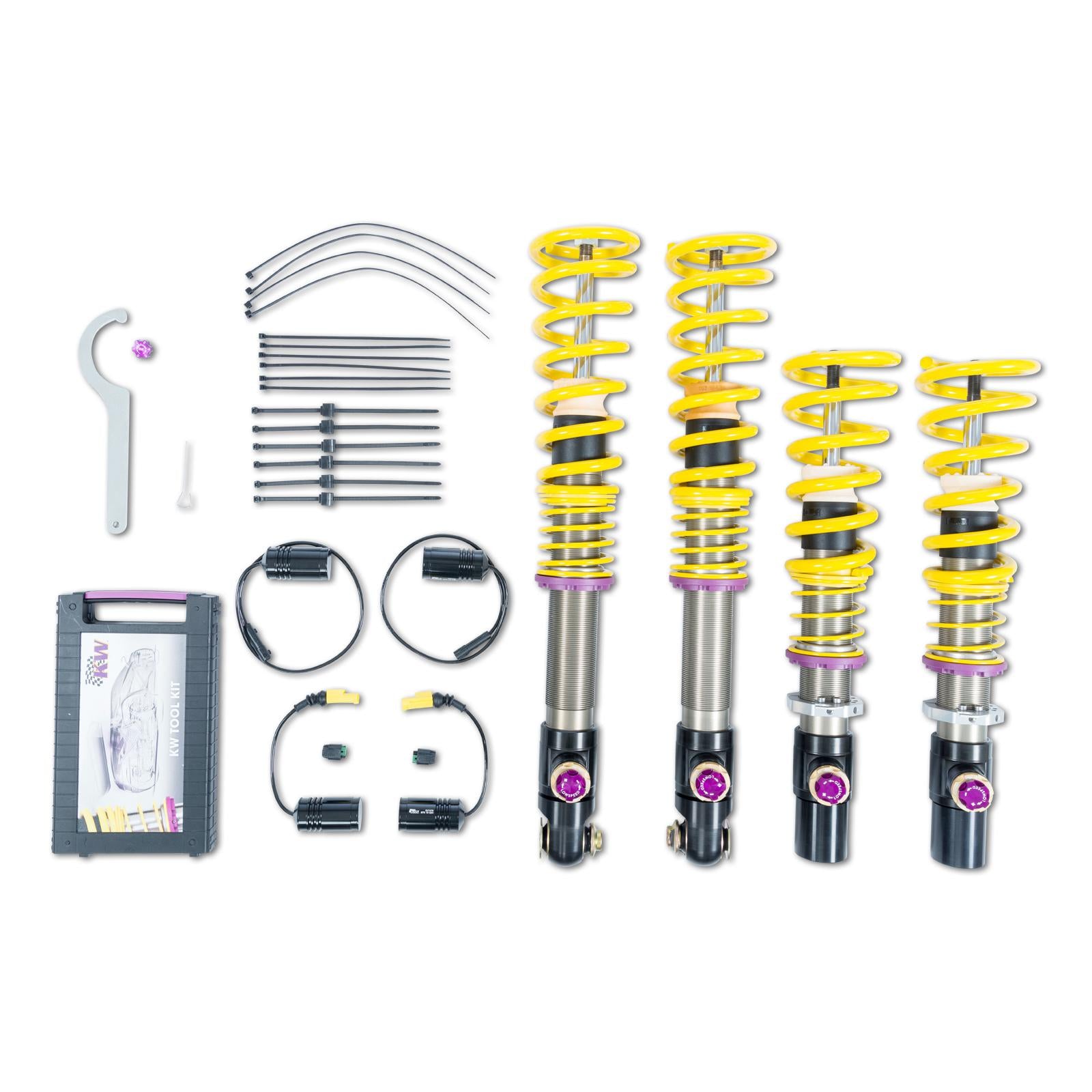 KW V4 coilover suspension for BMW M5 Competition (F90)