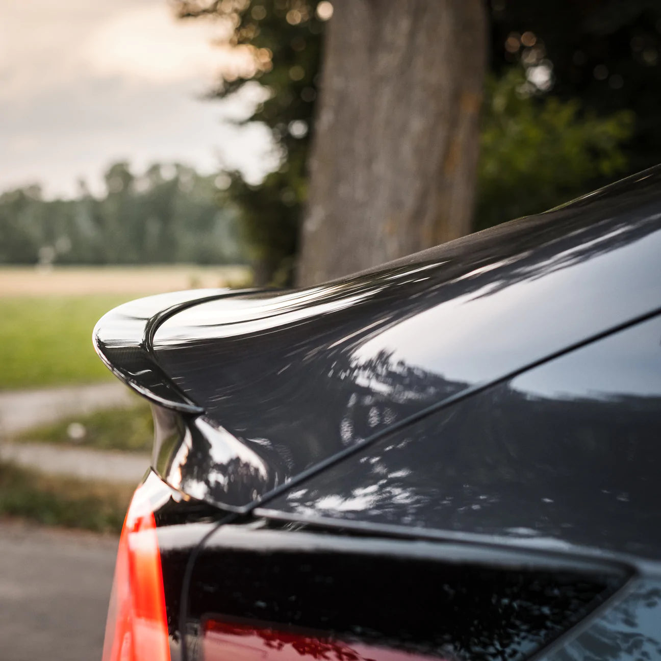 Kohlefaser Heckspoiler passend für Tesla Model 3