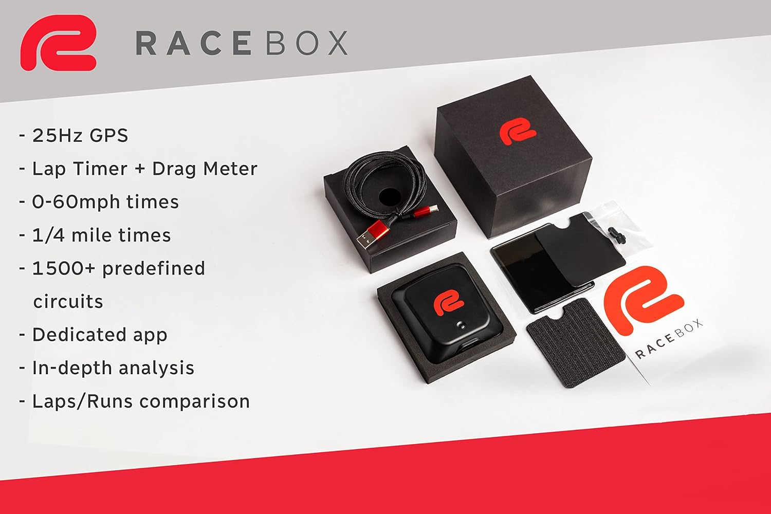 RaceBox Mini 25 Hz GPS Lap Timer