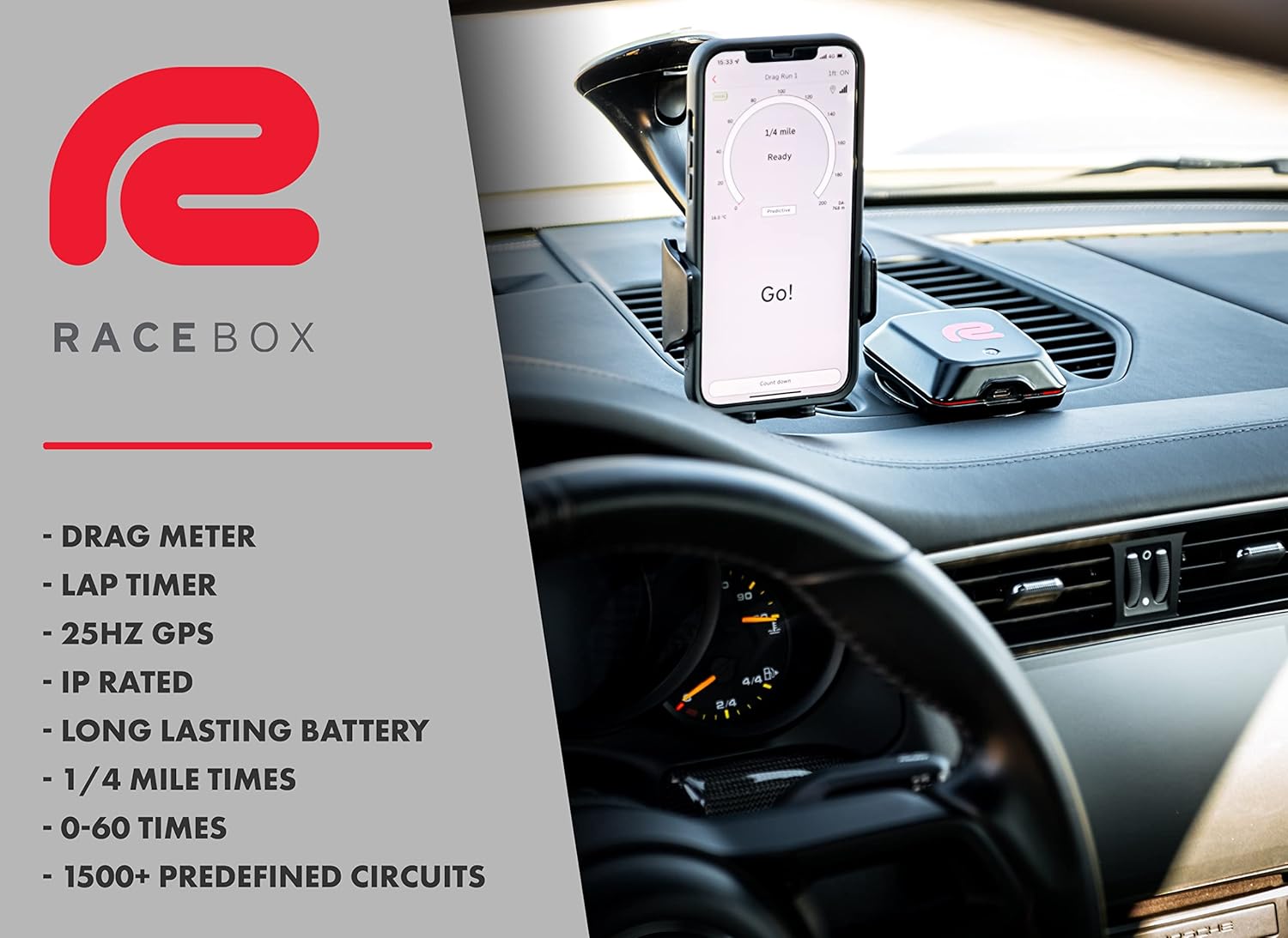 RaceBox Mini 25 Hz GPS Lap Timer