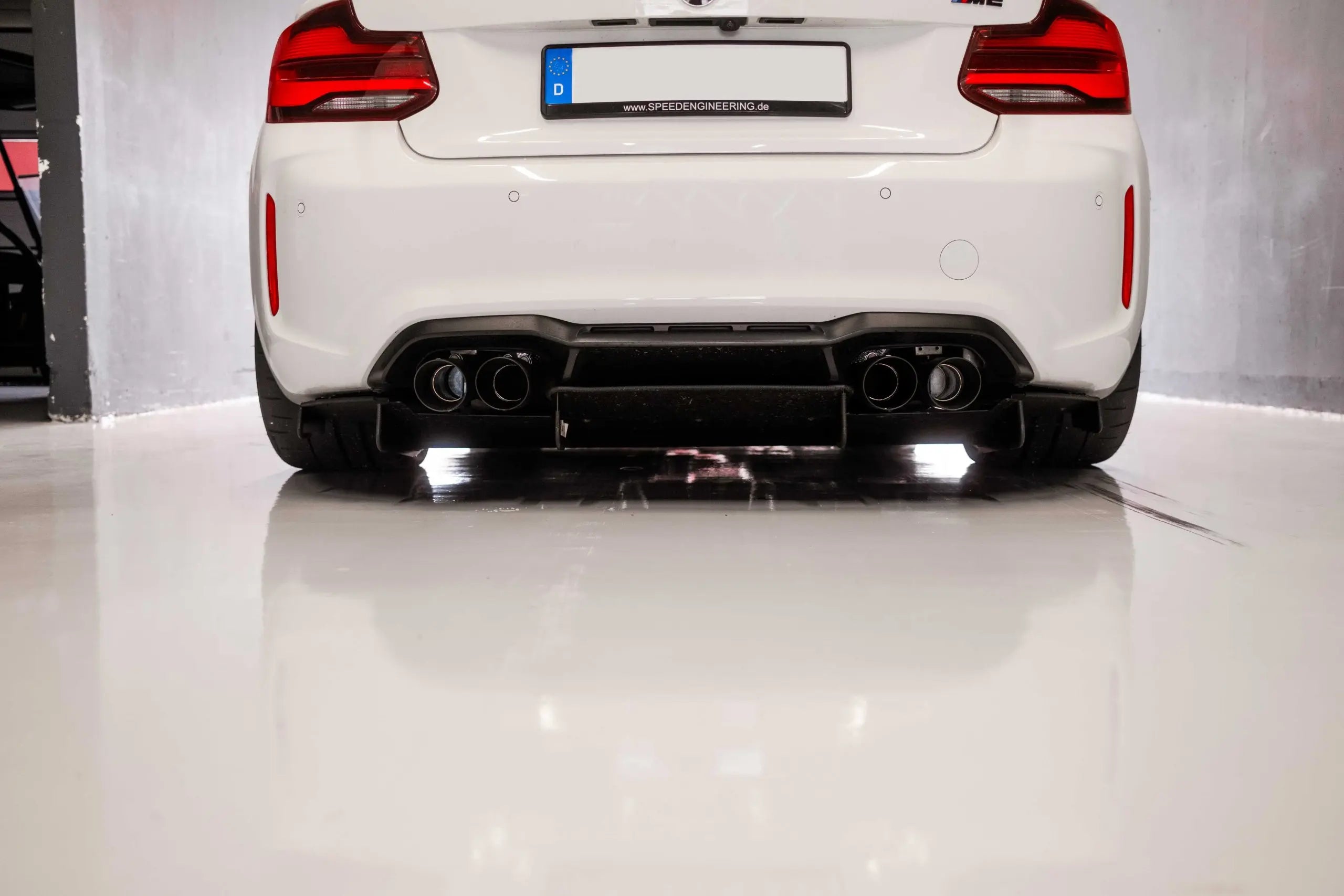 SPEED Diffusor passend für BMW M2 F87 mit TÜV-Teilegutachten