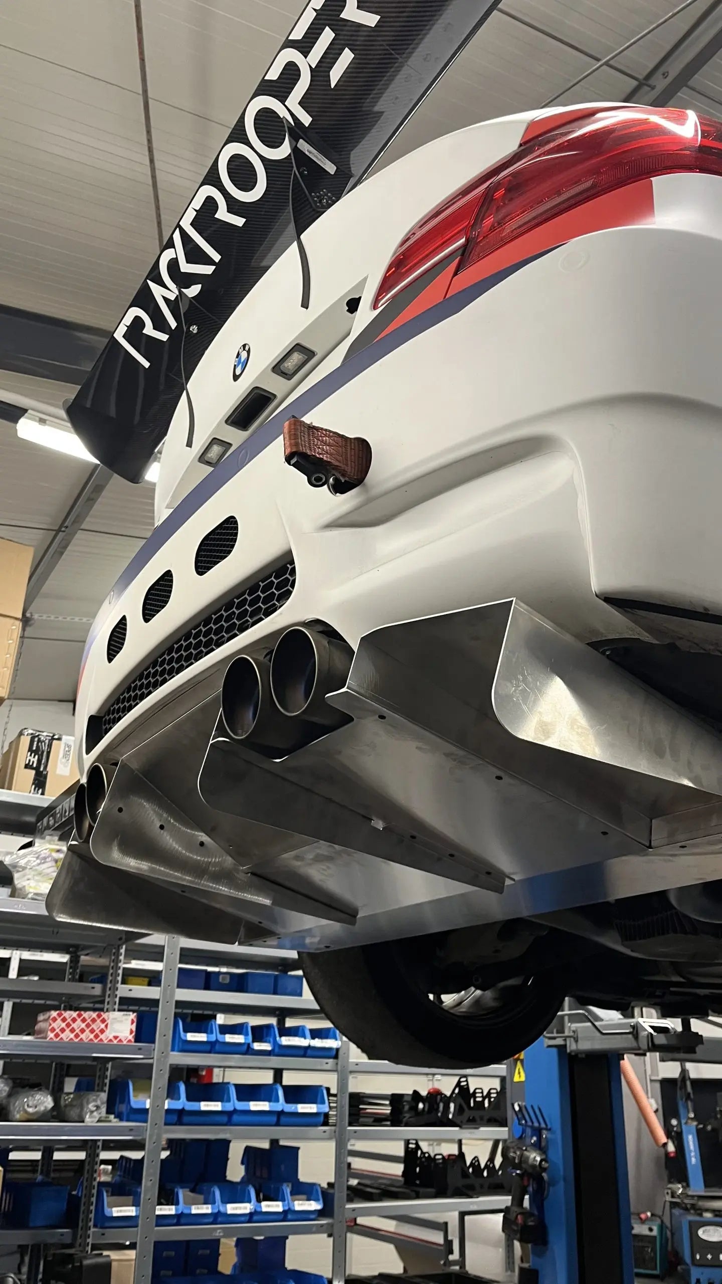 SPEED Diffusor passend für BMW M3 E92 mit TÜV-Teilegutachten