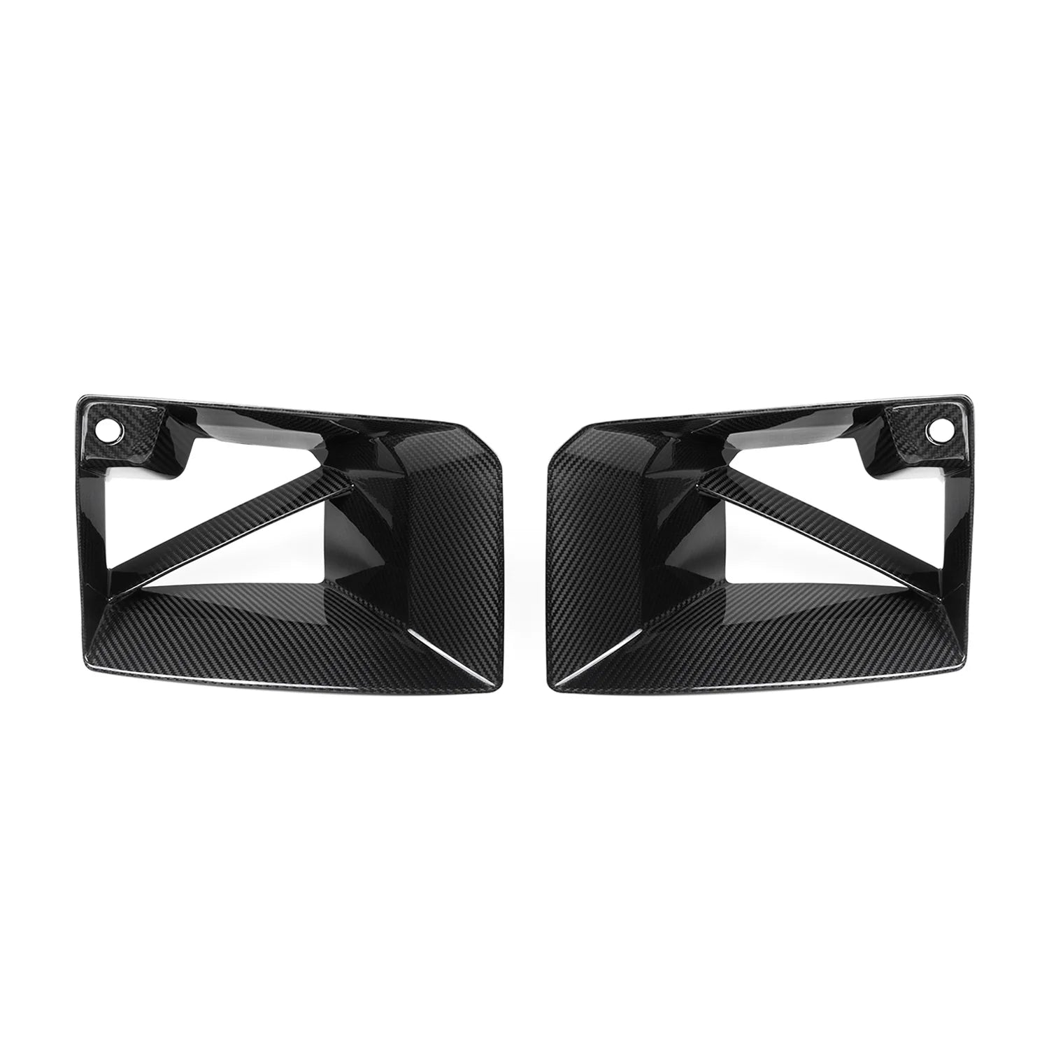 MHC+ BMW M2 G87 PERFORMANCE STYLE FRONT DUCTS IN PRE PREG GLOSS CARBON FIBRE (G87)