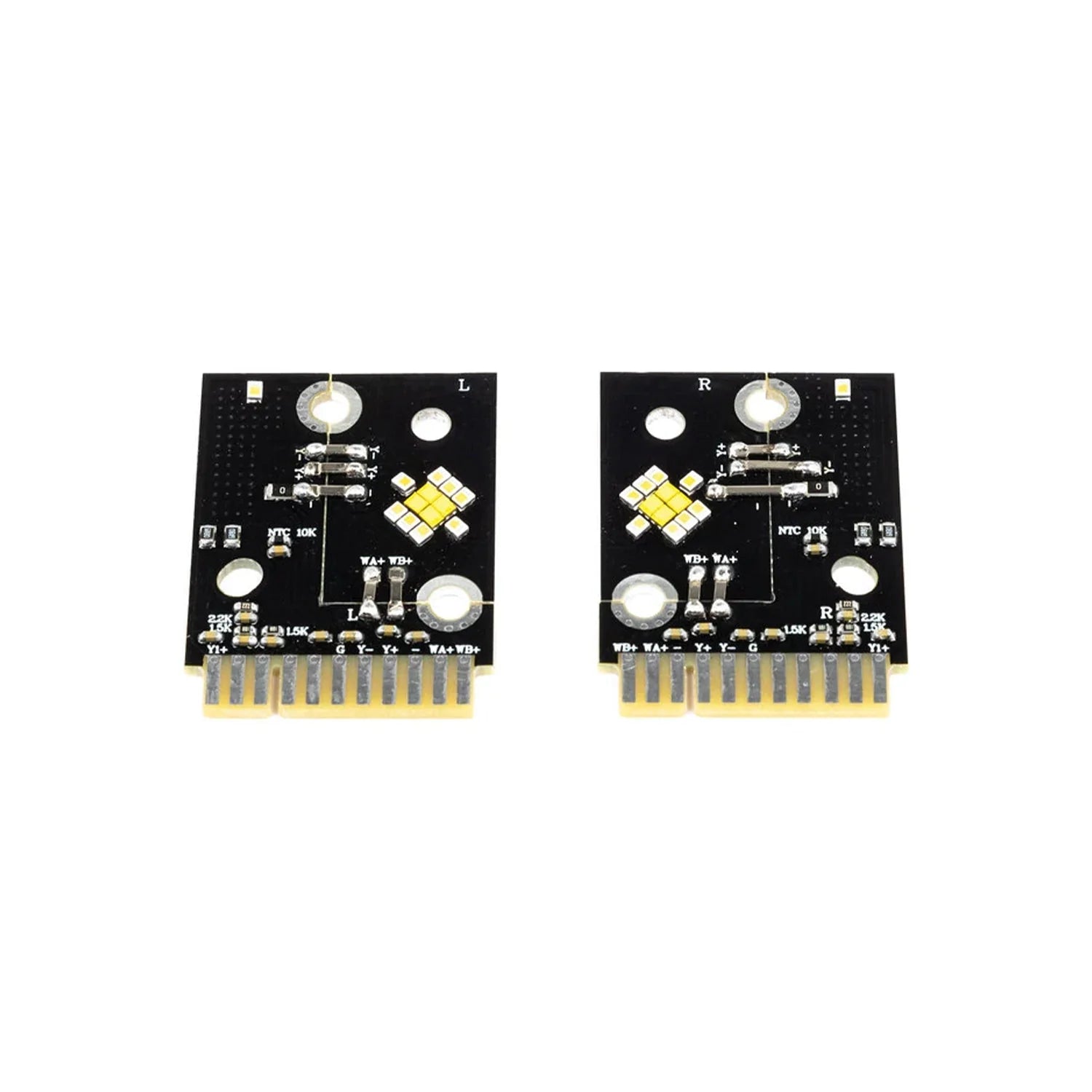 R44 BMW M2/2 SERIES CSL YELLOW DAYTIME RUNNING LIGHTS LED MODULE SET (G87/G42)