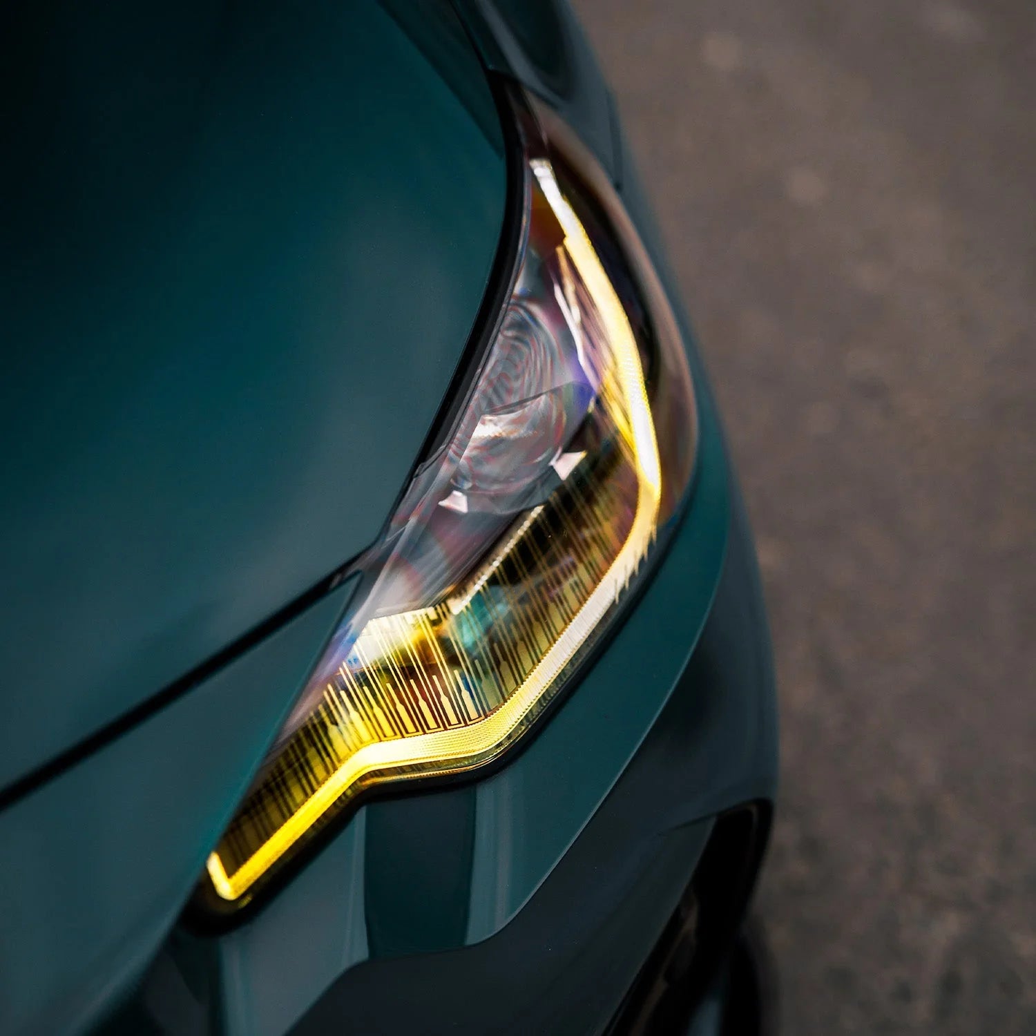R44 BMW M2/2 SERIES CSL YELLOW DAYTIME RUNNING LIGHTS LED MODULE SET (G87/G42)