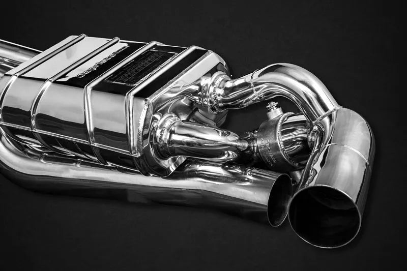 Abgasanlage für Carrera & Turbo-Modelle