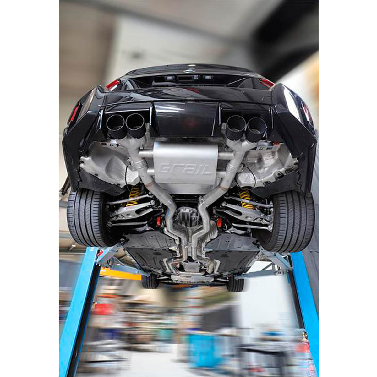 GRAIL BMW M2 G87 3-inch flap exhaust system