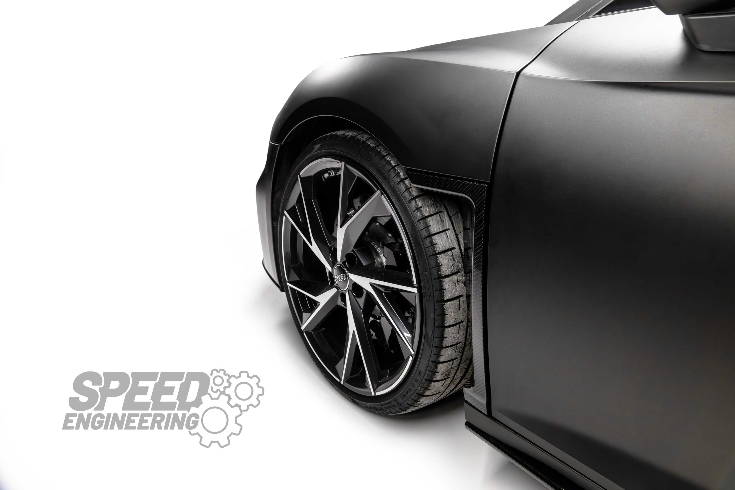 Carbon Kotflügel passend für Audi R8 4S mit Entlüftung