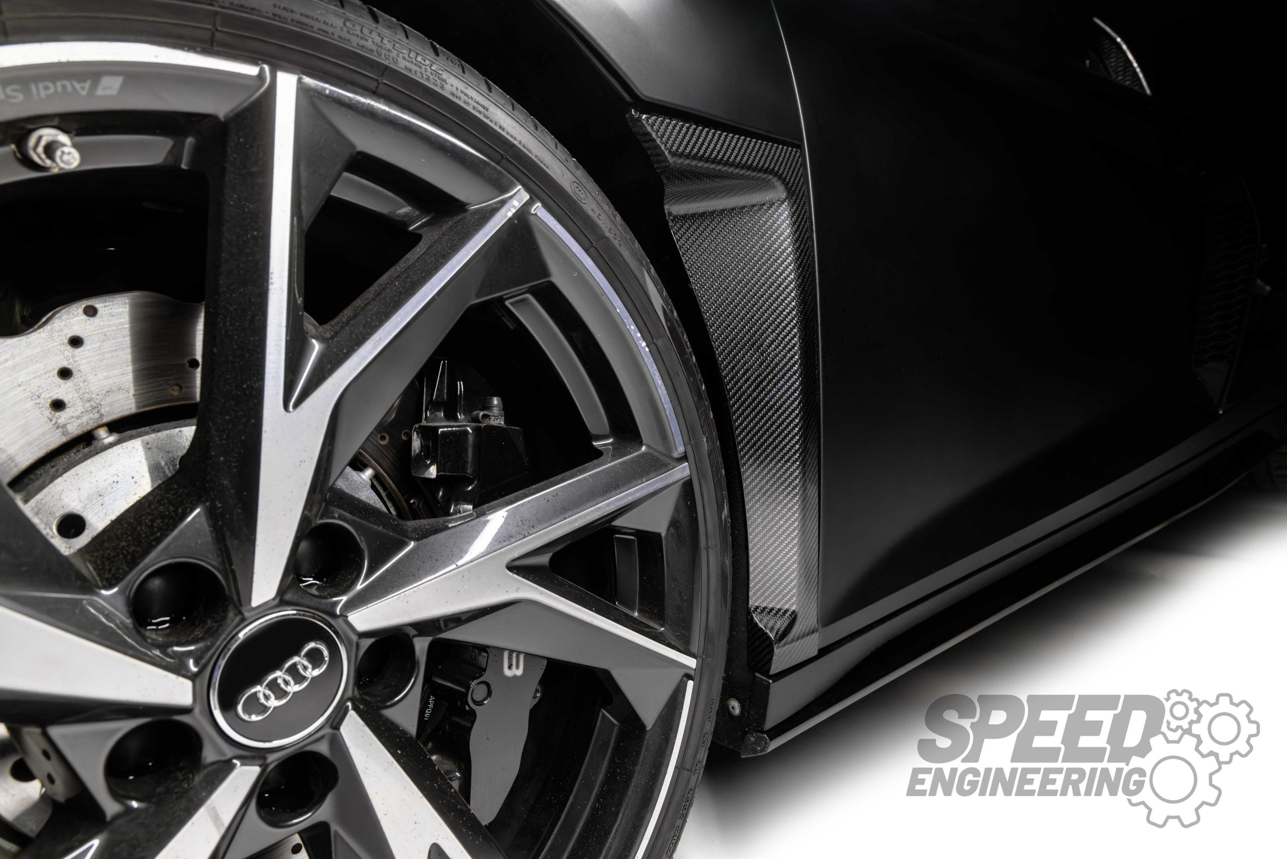Carbon Kotflügel passend für Audi R8 4S mit Entlüftung