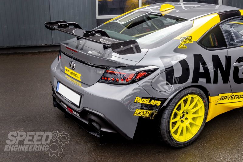Big Wing Swan Neck Heckflügel passend für Toyota GR86/Subaru BRZ 2 mit Teilegutachten