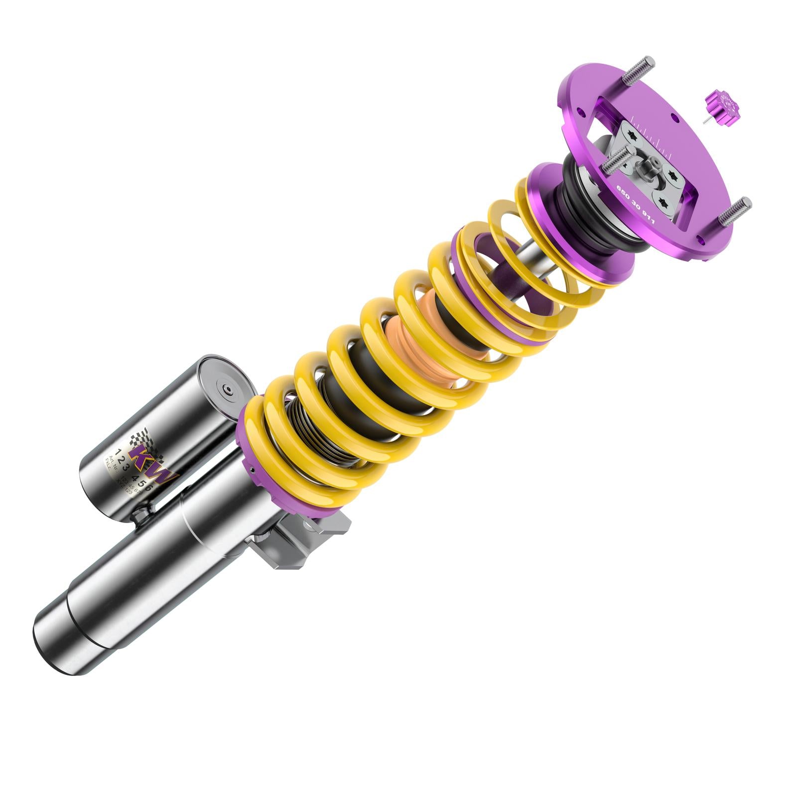 KW Gewindefahrwerk V3 Clubsport inkl. Stützlager für BMW M3 E46