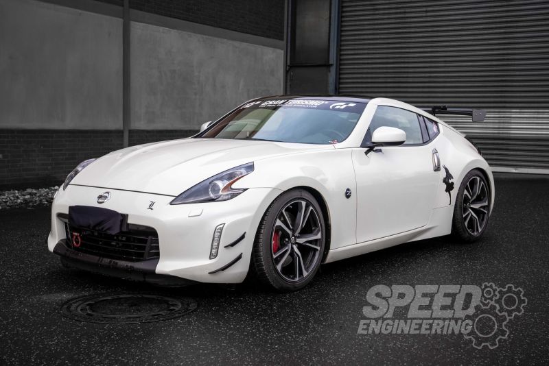 Big Wing Swan Neck Heckflügel passend für Nissan 370Z