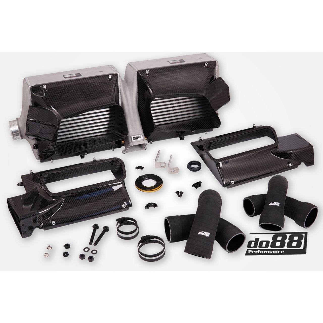 do88 Ladeluftkühler-Kit passend für Porsche 911 992 TURBO und TURBO S