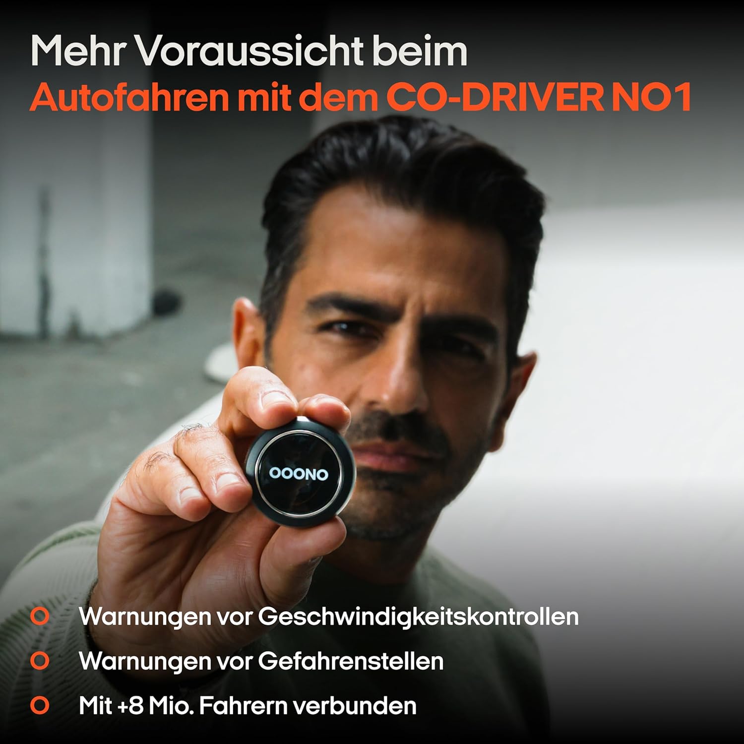 OOONO CO-DRIVER NO1: Warnt vor Blitzern und Gefahren im Straßenverkehr in Echtzeit