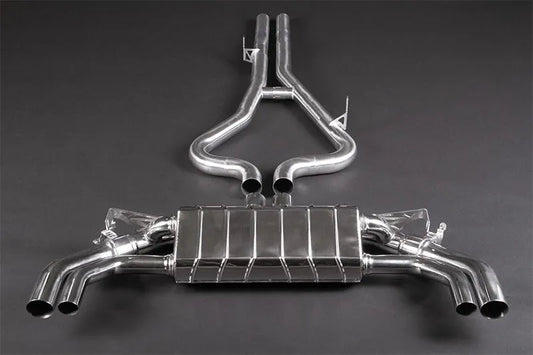 Capristo Endschalldämpfer mit Abgasklappen für den Audi RS3 Sportback (8YA) und Limousine