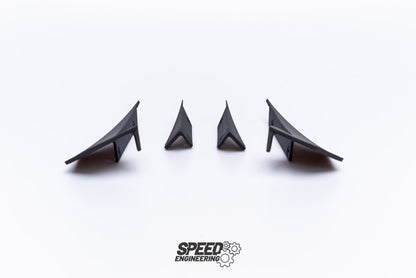 SpeedEngineering Canards Clubsport Set suitable for BMW M2C
