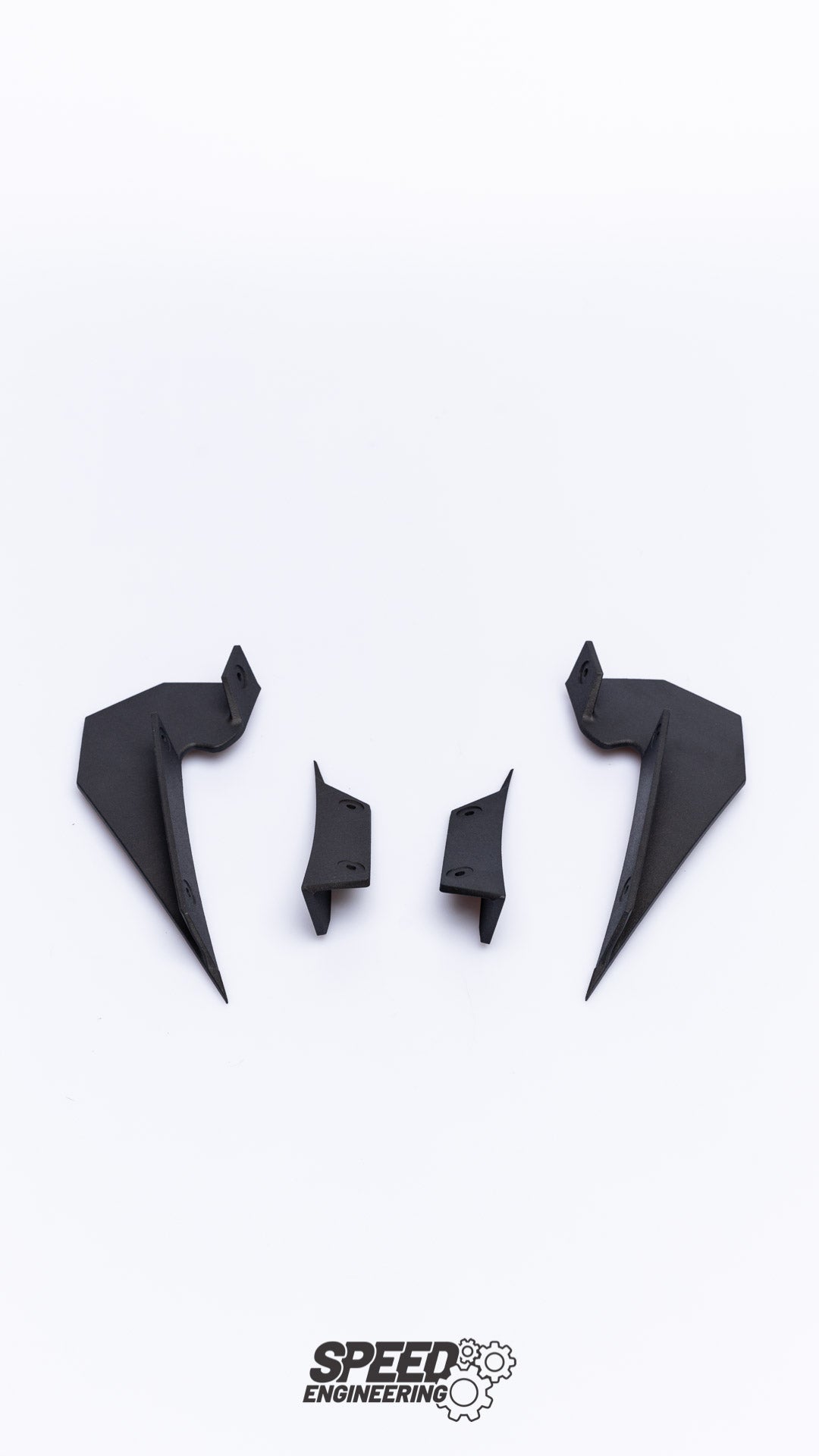 SpeedEngineering Canards Clubsport Set suitable for BMW M2C