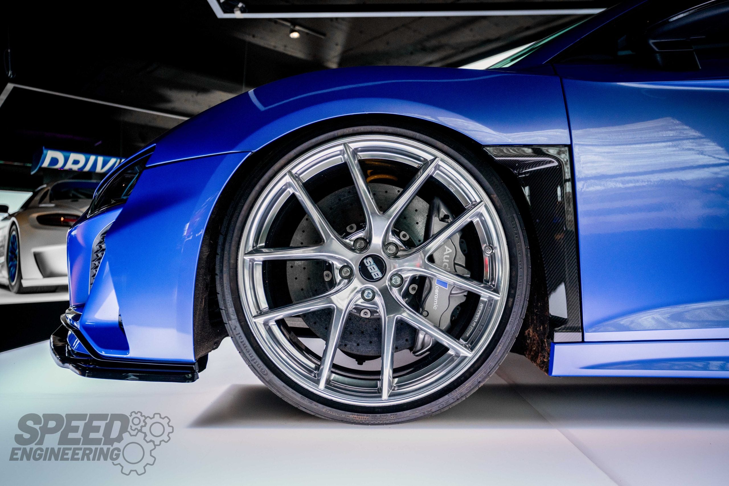 Carbon Kotflügel passend für Audi R8 4S mit Entlüftung