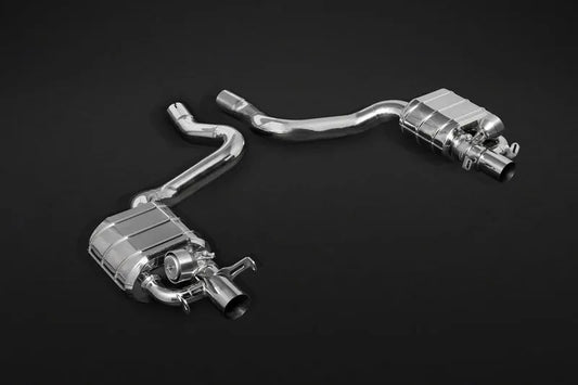Capristo Klappenabgasanlage für den Mercedes C63 4.0 V8 BiTurbo AMG (W/S/C 205 ab 02/2015).