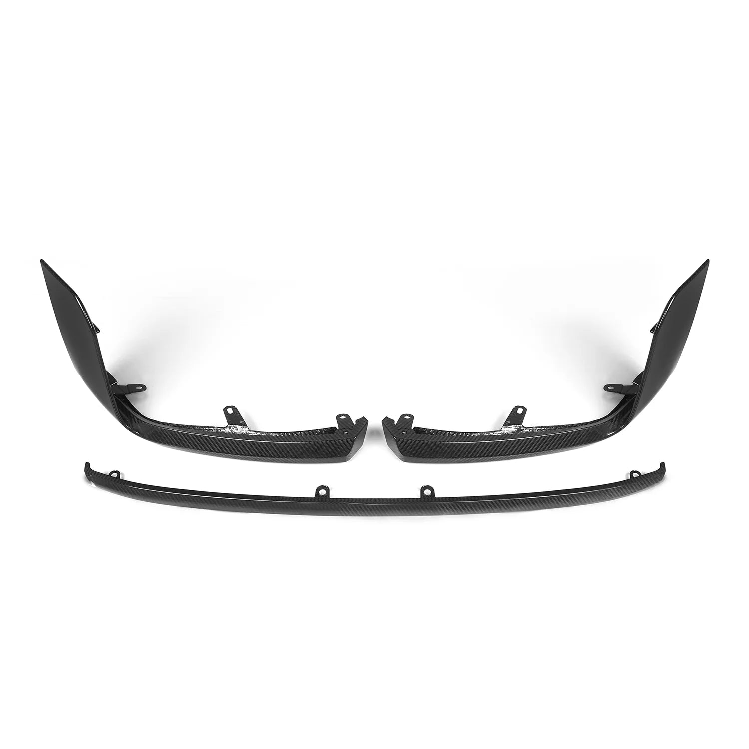 MHC+ BMW M2 G87 PERFORMANCE STYLE FRONT SPLITTER IN PRE PREG GLOSS CARBON FIBRE (G87)