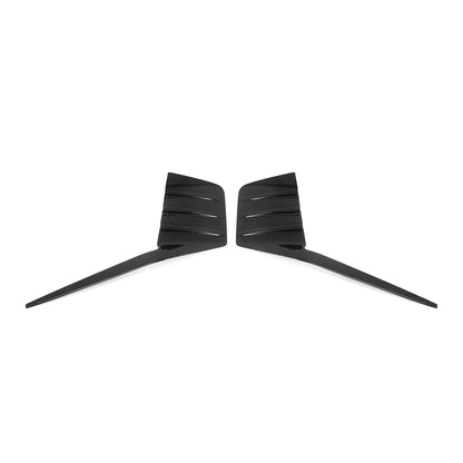 MHC+ BMW M2 G87 PERFORMANCE STYLE REAR BUMPER INSERTS IN PRE PREG GLOSS CARBON FIBER (G87)