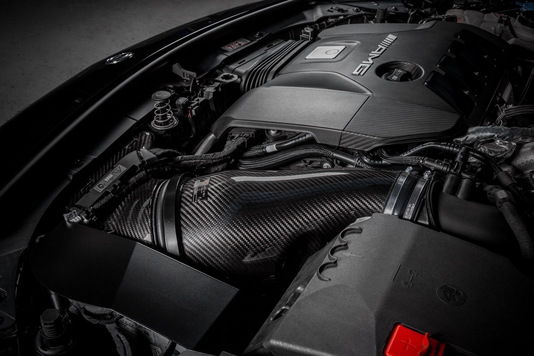 venturi carbon intake system for Mercedes Benz A-Class W177 A45(S) AMG and CLA45(S) AMG