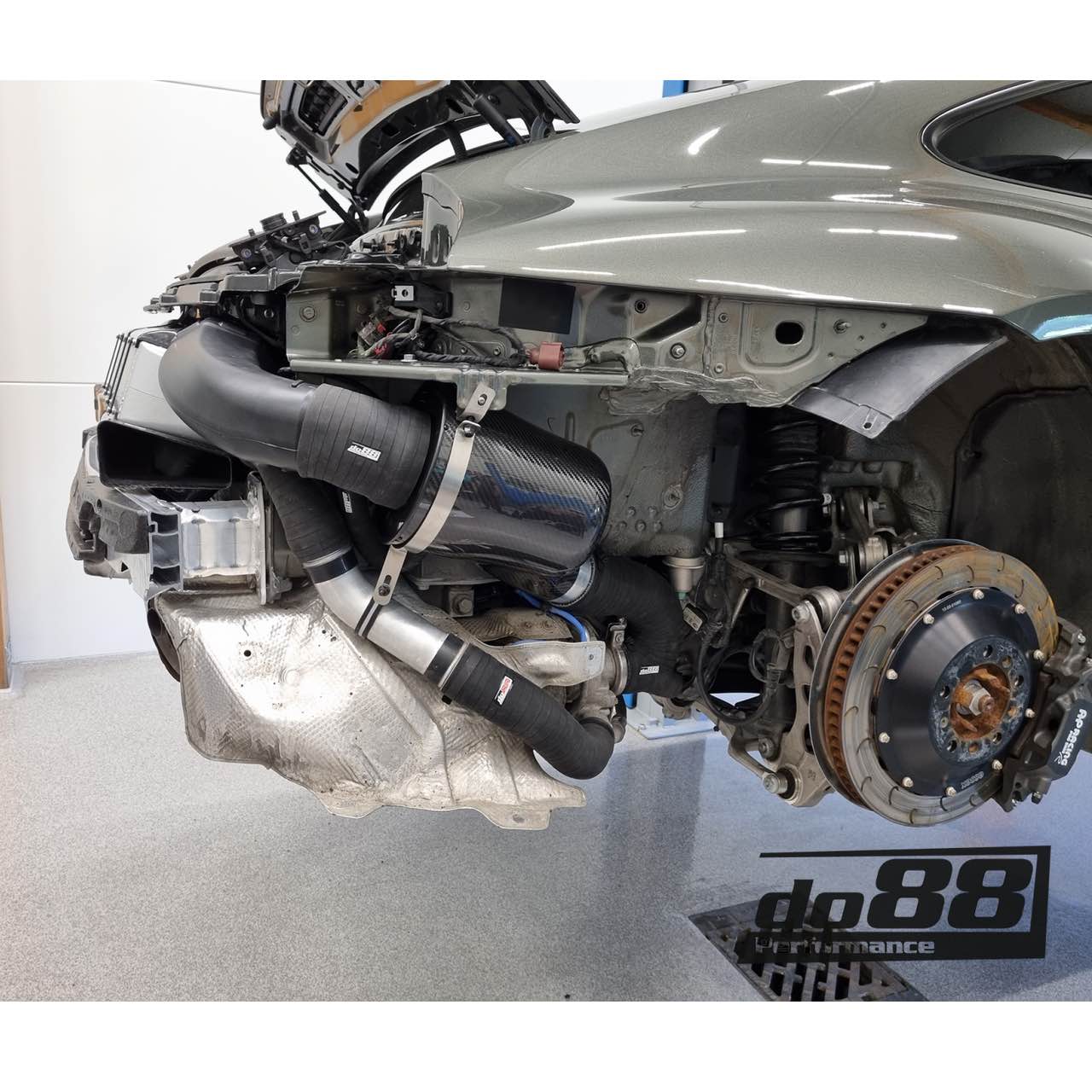 do88 intake system carbon fiber suitable for Porsche 911 992 CARRERA S, GTS