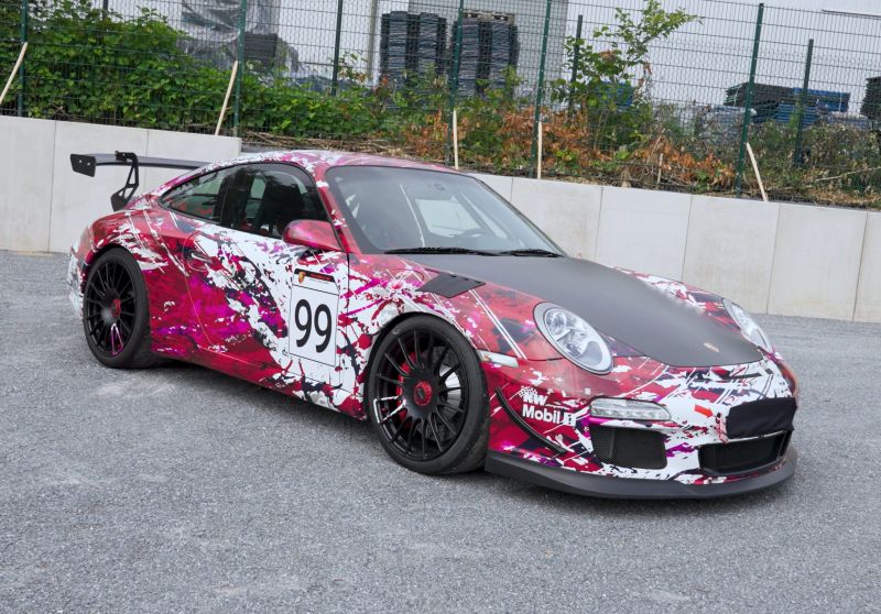 SPEED Swan Neck Wing passend für Porsche 997 GT3