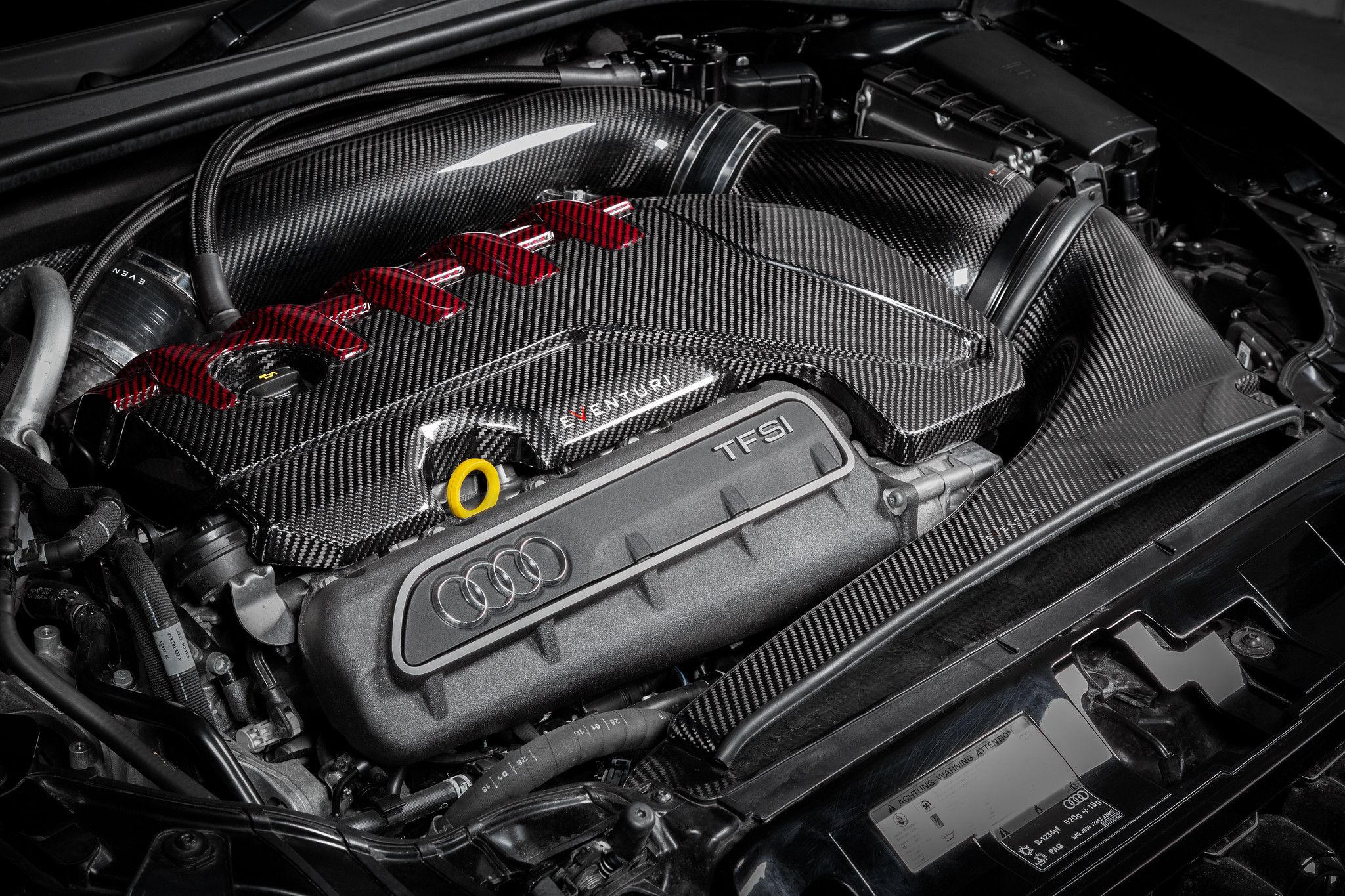 Eventuri Carbon engine cover for Audi RS3 8V/8Y | TTRS 8S | RSQ3