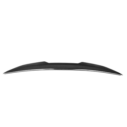MHC BMW M4/4 Series Ducktail Style Spoiler In Gloss Carbon Fibre (F83/F33)-R44 Performance